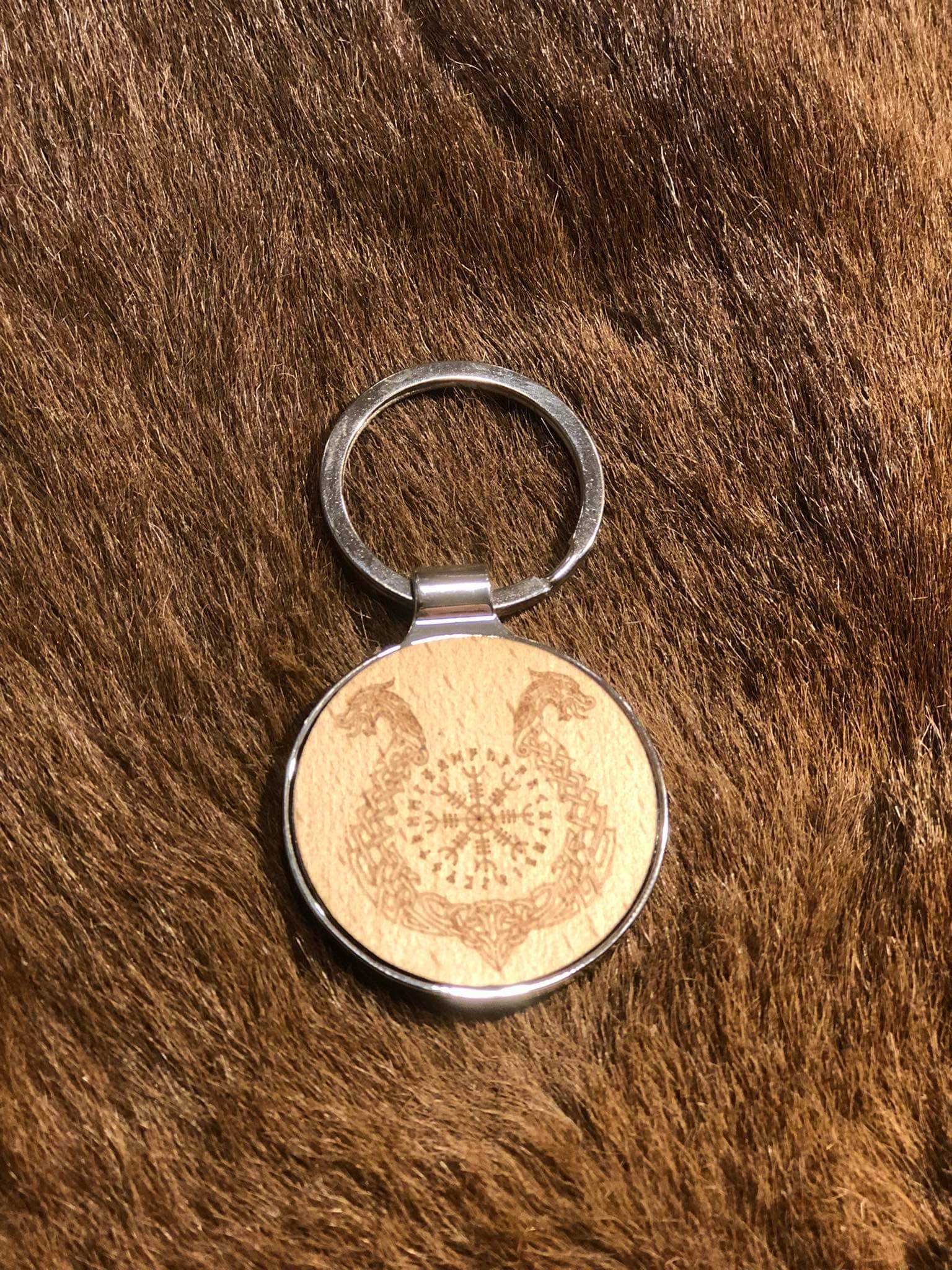 Helm of Ave (Ægishjálmur) Keychain Helm of Ave (Ægishjálmur) Keychain